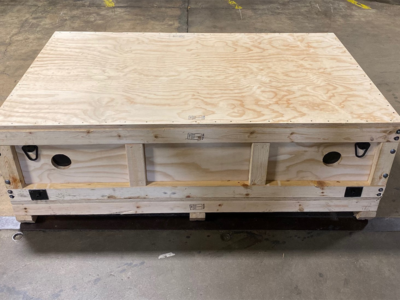 custom crate for Boeing