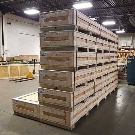industrial crating and packing