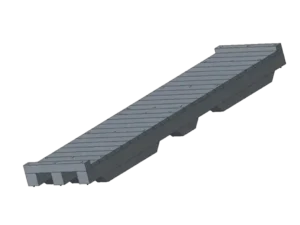 wooden crate base designed in CAD