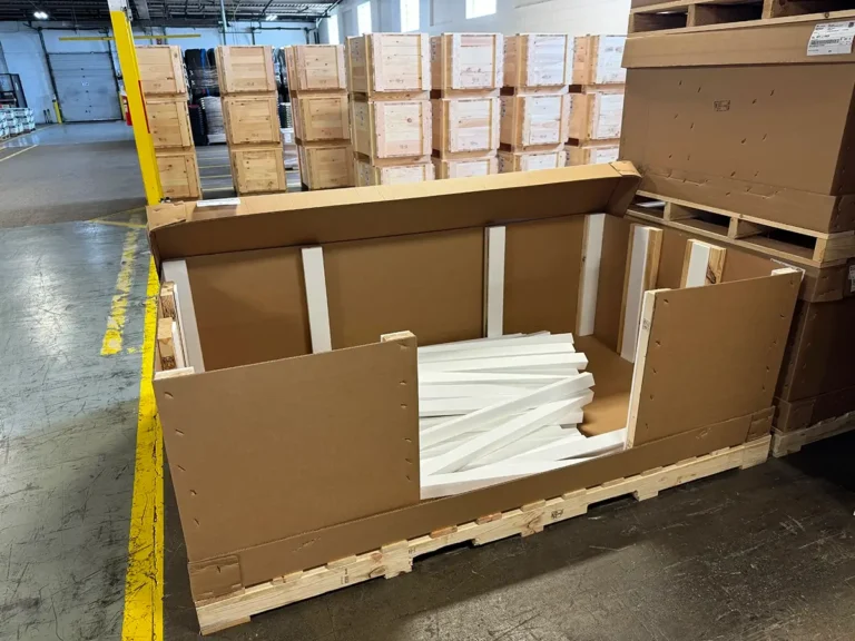 Expendable packaging with inserts