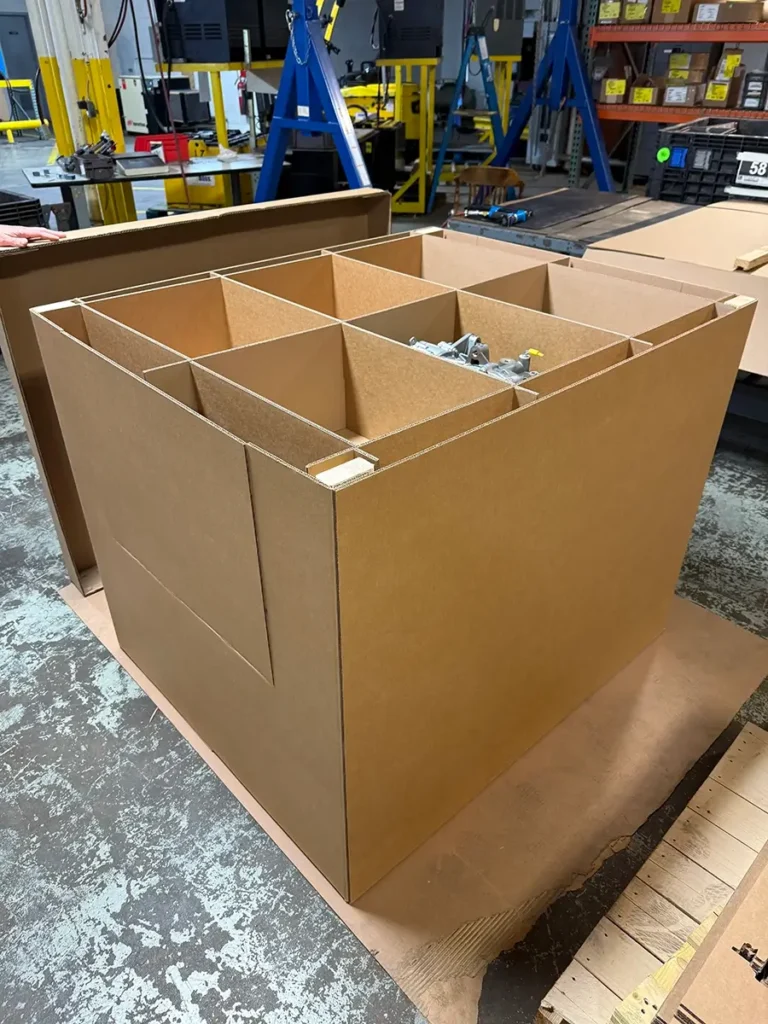 Expendable packaging with inserts