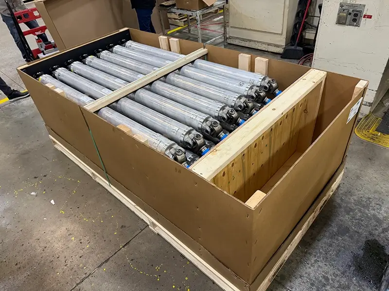 Expendable packaging with inserts and contents