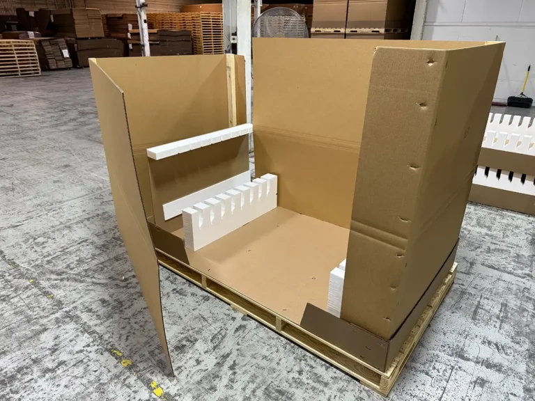 Expendable packaging with inserts