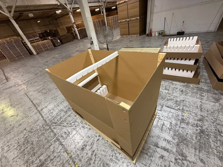 Expendable packaging with inserts